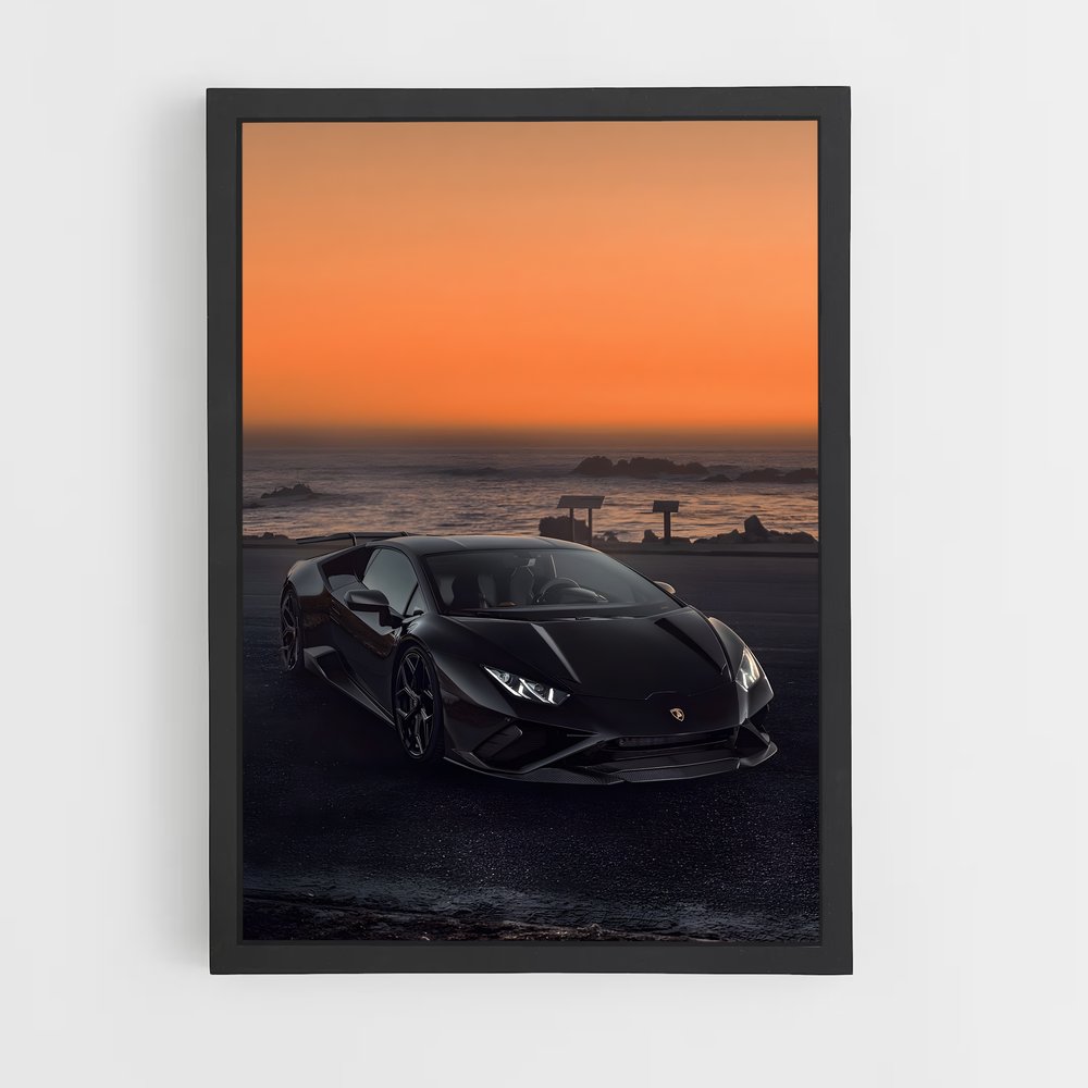 Poster Huracan Unleashed – affiche Lamborghini (vue 2)